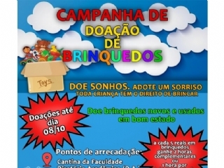 Campanha de doao de BRINQUEDOS