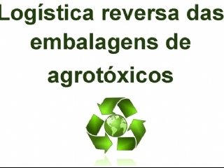 Logística reserva das  embalagens de agrotóxicos