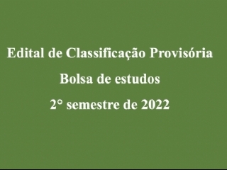 Classificao Provisria